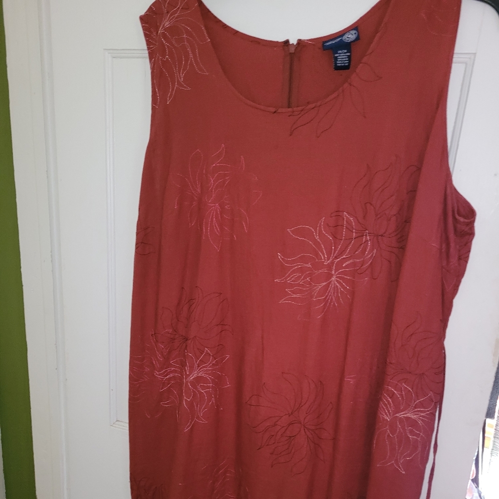 Lane Bryant linen dress